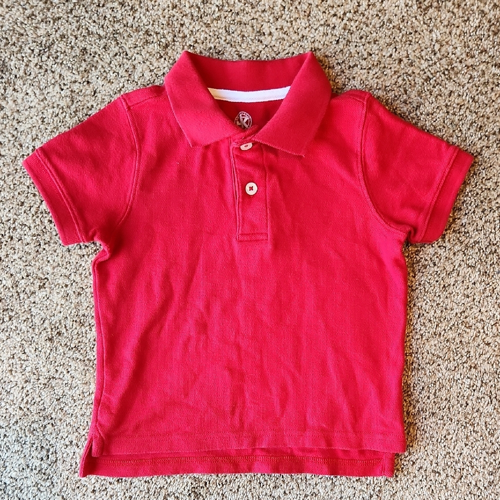 J. Khaki | Red Polo Shirt